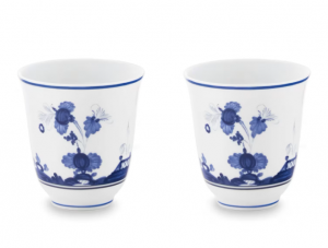 Ginori Oriente Italiano Indaco Sake Cup - Set 2